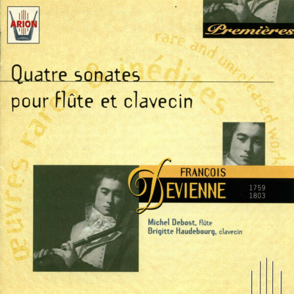 Devienne - Quatre Sonates pour Flûte & Clavecin