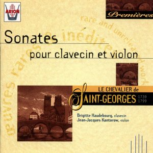 Saint-Georges - Sonates pour Clavecin & Violon
