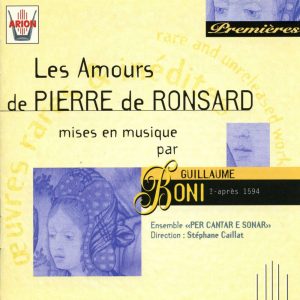 Boni - Les Amours de Pierre de Ronsard