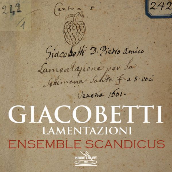 Giacobetti - Lamentazioni par la settimana Santa a 5 voci