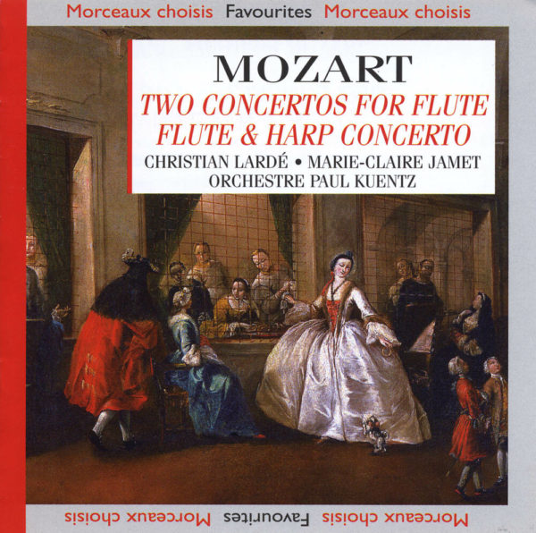 Mozart - Deux concertos pour flûte & harpe