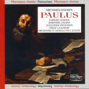 Mendelsohnn - Paulus Oratorio, Op. 36