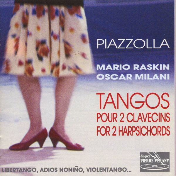 Piazzolla - Tangos pour 2 clavecins Vol.1