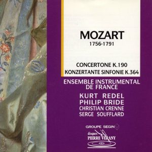 Mozart - Concertone, K 190 - Konzertante Sinfonie, K 364