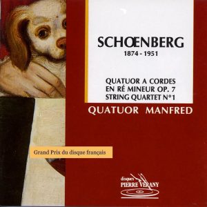 Schoënberg - Quatuor à cordes en ré mineur, Op.7