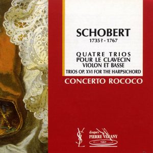 Schobert - 4 trios pour le clavecin, violon & basse