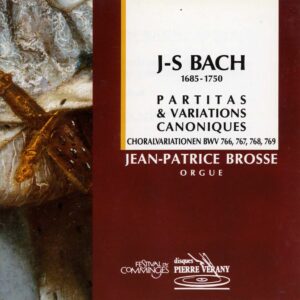 Bach J.S. - Partitas & variations canoniques