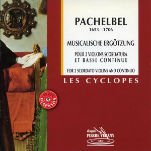 Pachelbel - Musicalische Ergotzung pour 2 violons & B.c.