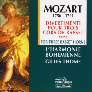 Mozart - Divertimenti pour 3 cors de basset