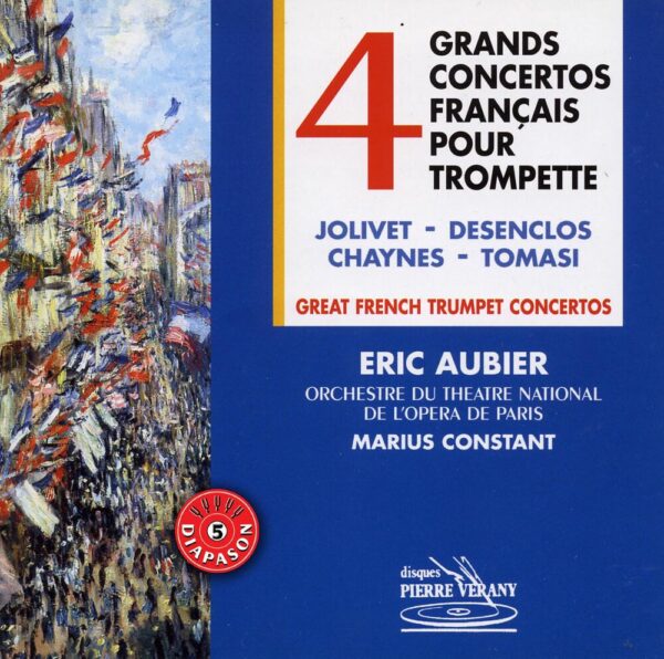 Quatre grands Concertos francais pour Trompette