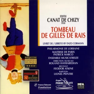 Canat de Chizy - Le tombeau de Gilles de Rais
