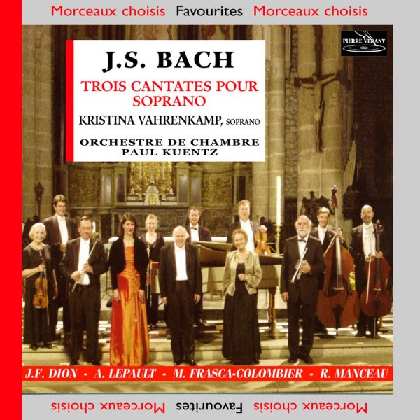 Bach J.S. - Trois Cantates pour soprano