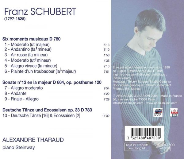 Schubert - Moments Musicaux - Sonate D 664 - Deutsche D 783