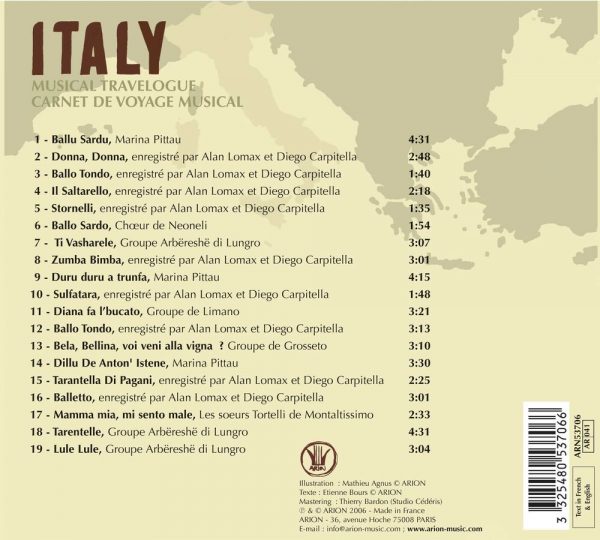 Carnet de Voyage - L'Italie