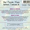 Messes des Paroisses avant Vatican II  - à la Campagne, à la ville