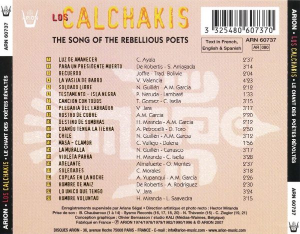 Los Calchakis Vol.13 - Le Chant des poètes révoltés