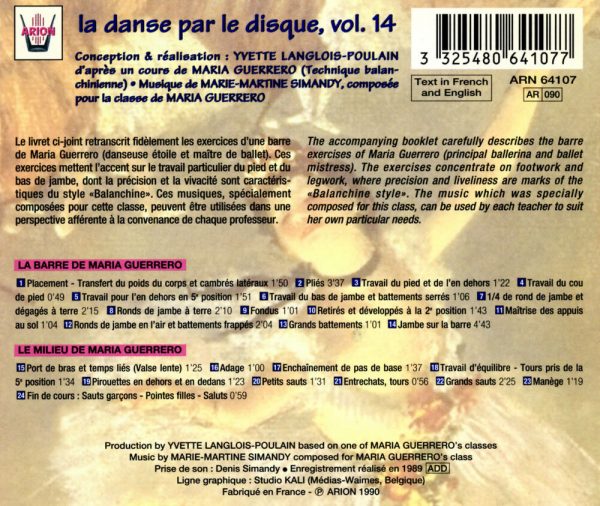 La danse par le disque Vol.14 - Barre et milieu