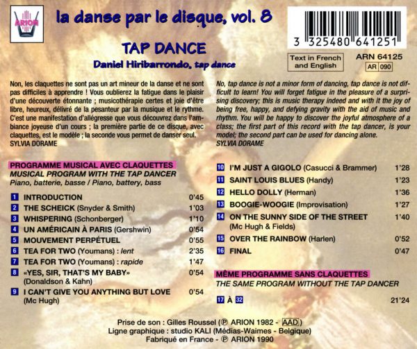 La danse par le disque Vol.8 - Tap Dance - Classe de Sylvia Doramé