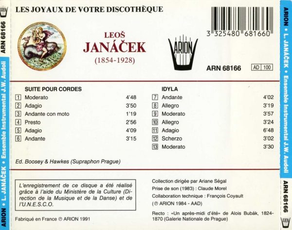 Janacek - Suite pour Cordes & Idyla