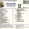 Trois Siècles de Mélodies Espagnoles (XVI - XVII - XVIIIème siècles)