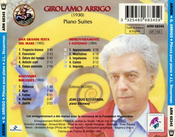 Arrigo - Pièces pour Piano