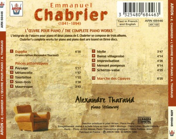 Chabrier - L'Œuvre pour piano - Vol.2