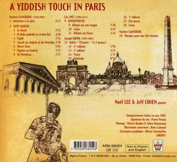 Glansberg - Kosma - Smit - A Yiddish Touch In Paris