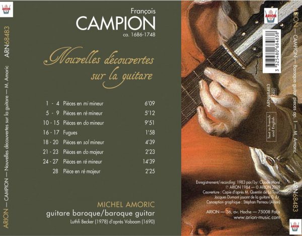 Campion - Nouvelles découvertes sur la guitare - 1705