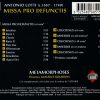 Lotti - Missa Pro Defunctis