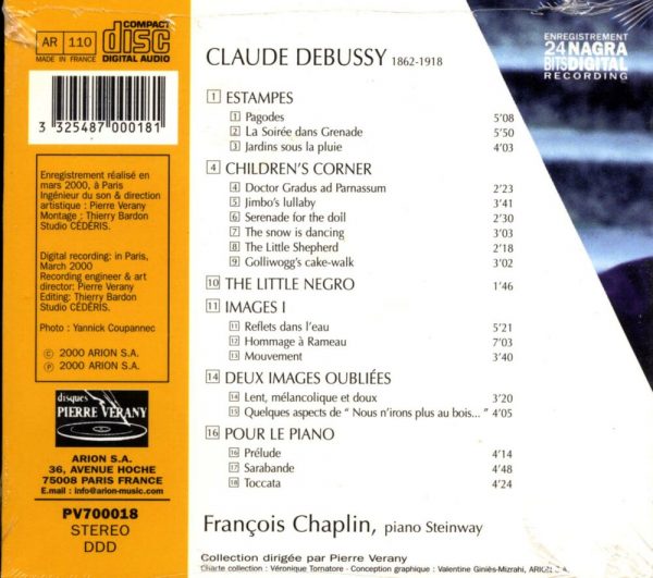 Debussy - L'Œuvre pour piano - Vol.1