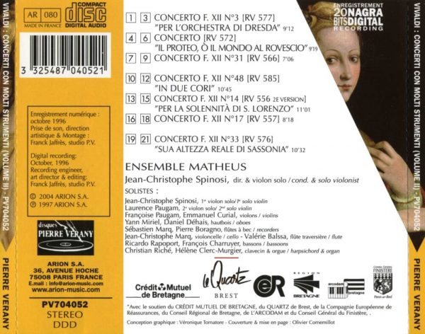 Vivaldi - Concerti con molti strumenti - Vol.2
