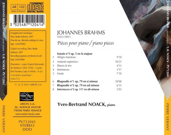 Brahms - Oeuvres pour piano