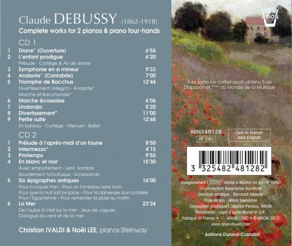 Debussy - Intégrale de L'Œuvre pour 2 pianos & 4 mains