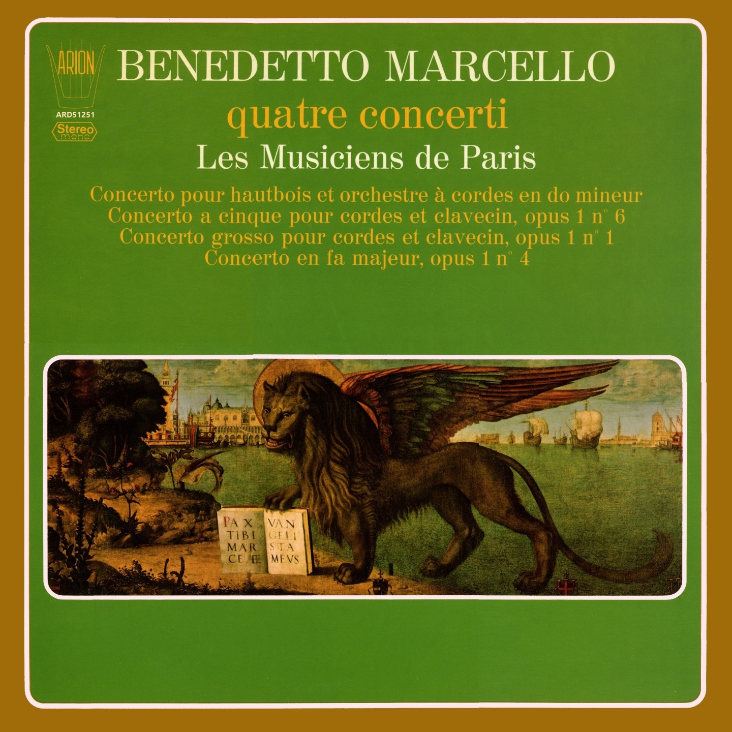 Marcello Benedetto - Quatre Concerti